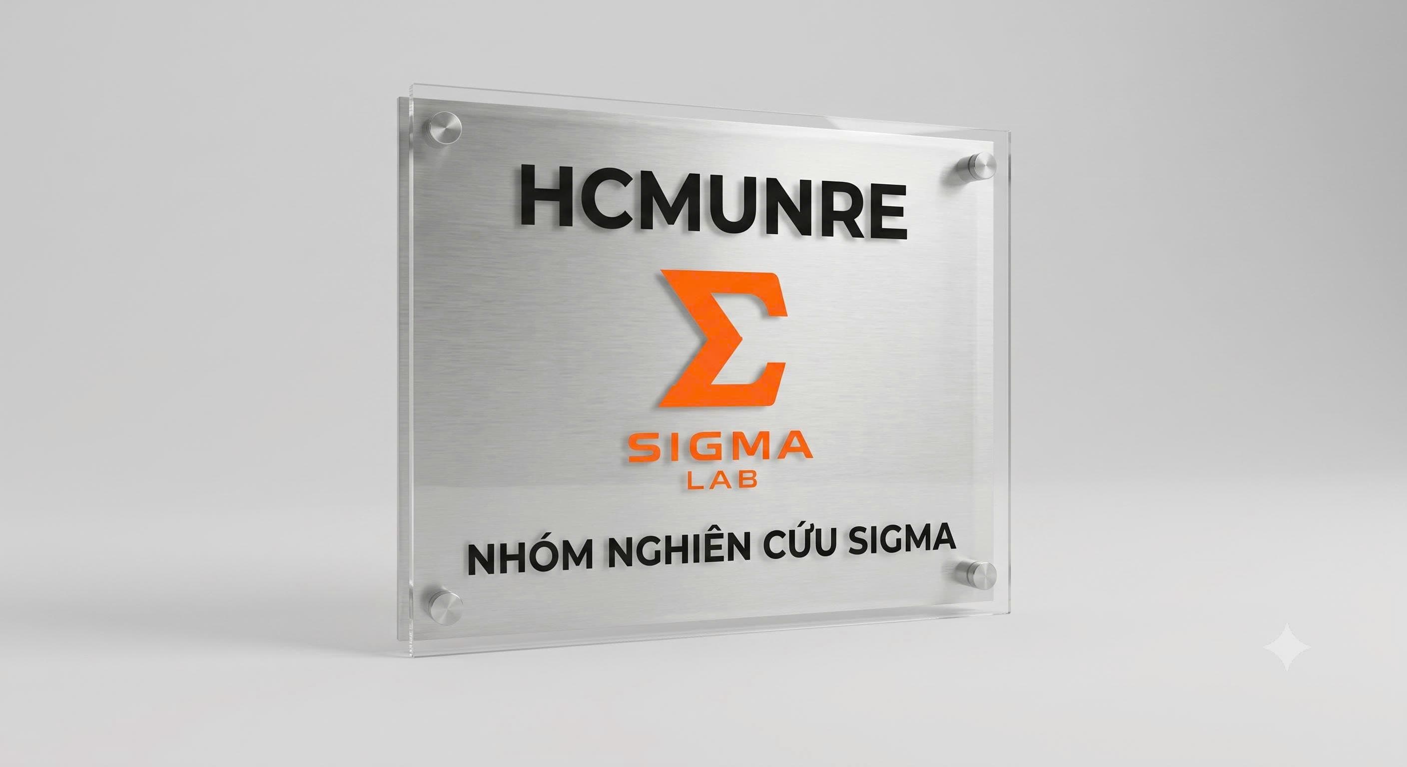 Biển hiệu phòng làm việc của Nhóm nghiên cứu SIGMA